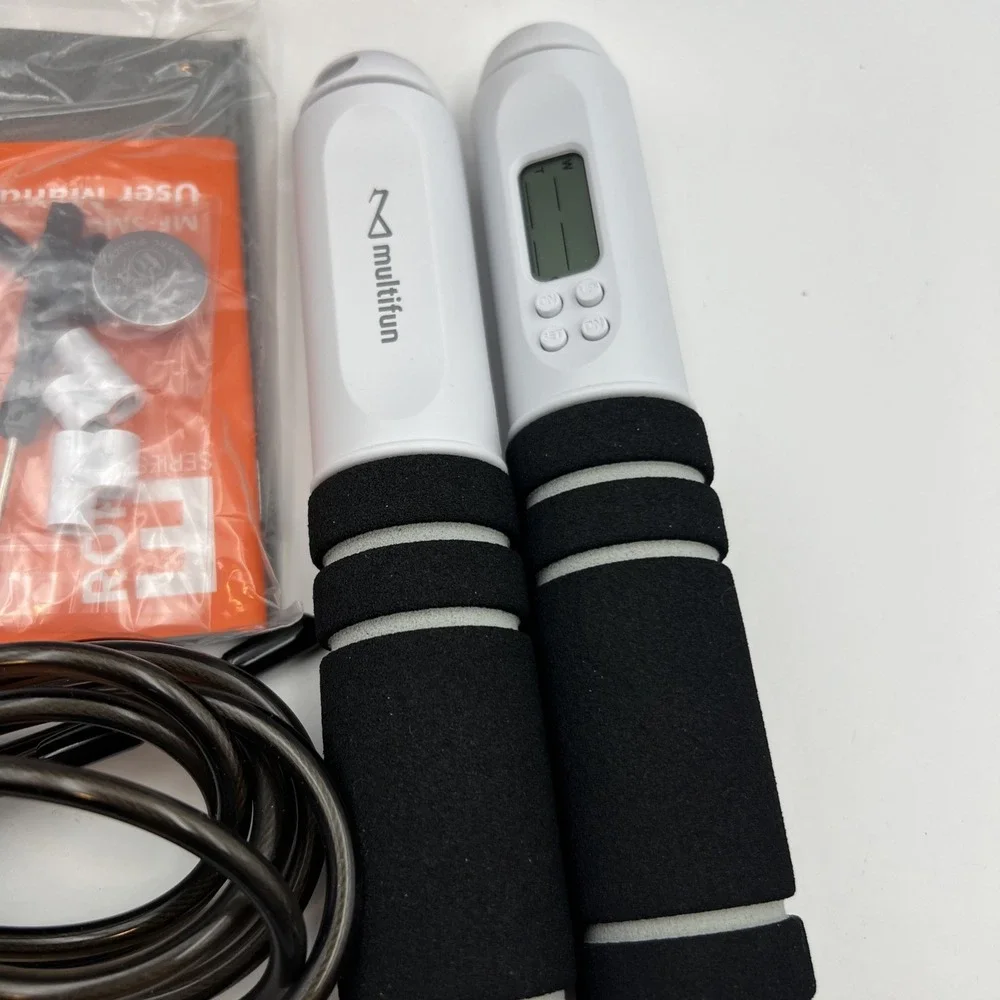Jump Rope, Multifun Speed Jumping Rope With Calorie Counter, Adjustable‎ Digital